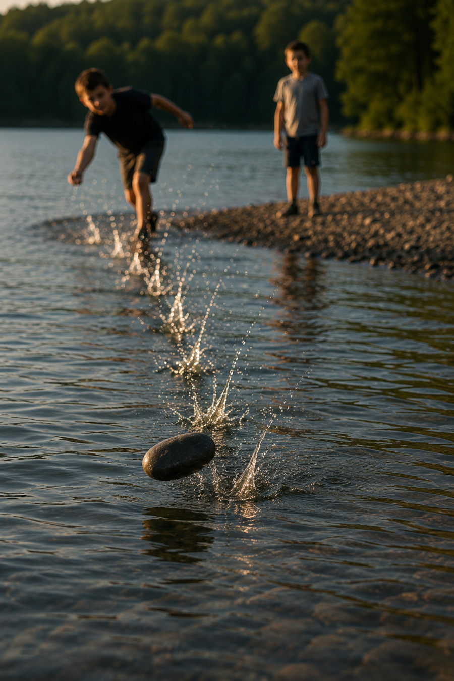 rock skipping